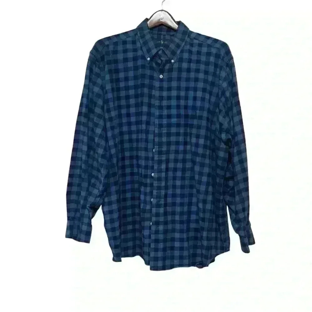 RALPH LAUREN CLASSIC FIT PERFORMANCE FLANNEL PLAID SHIRT MENS SIZE 2XB $168